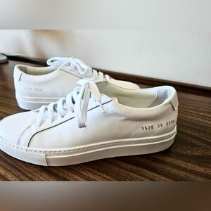 Common Projects Leather White Sneakers